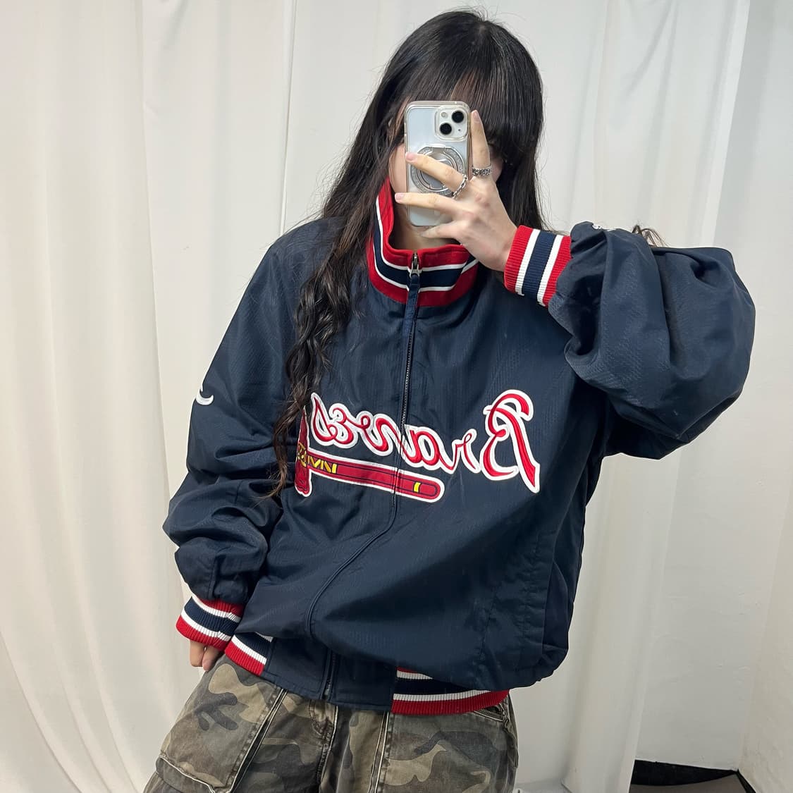 Majestic Braves Varsity Jacket  상품이미지1