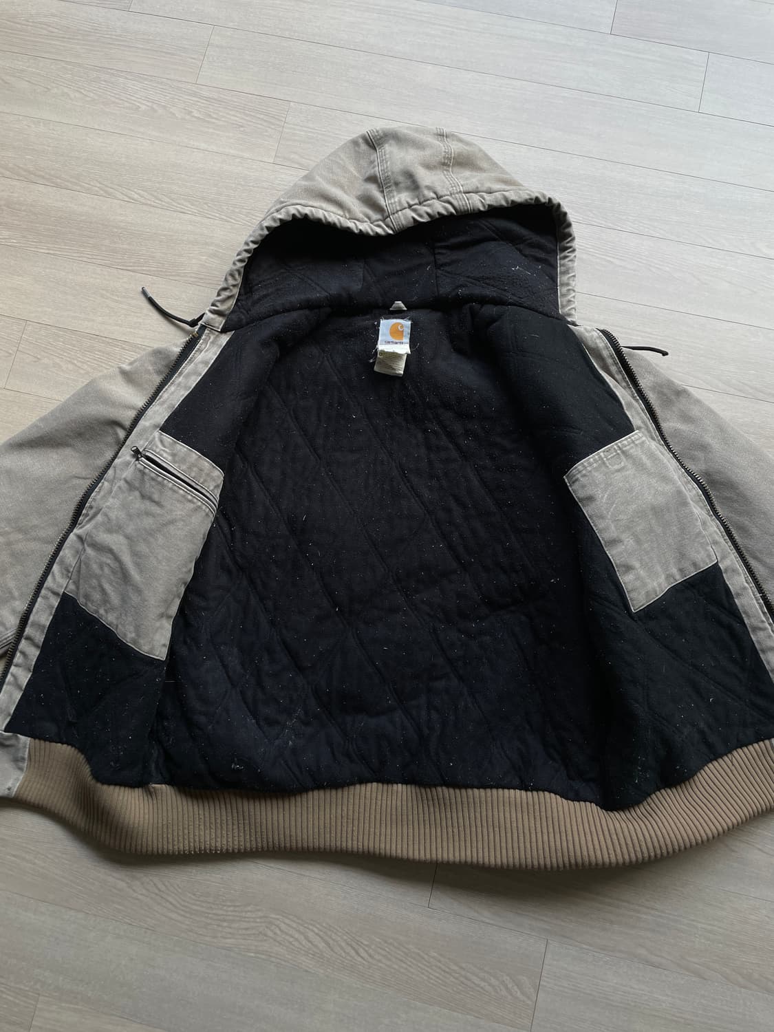 칼하트 j130 DES 데저트 액티브 자켓 샌드스톤 상품이미지7