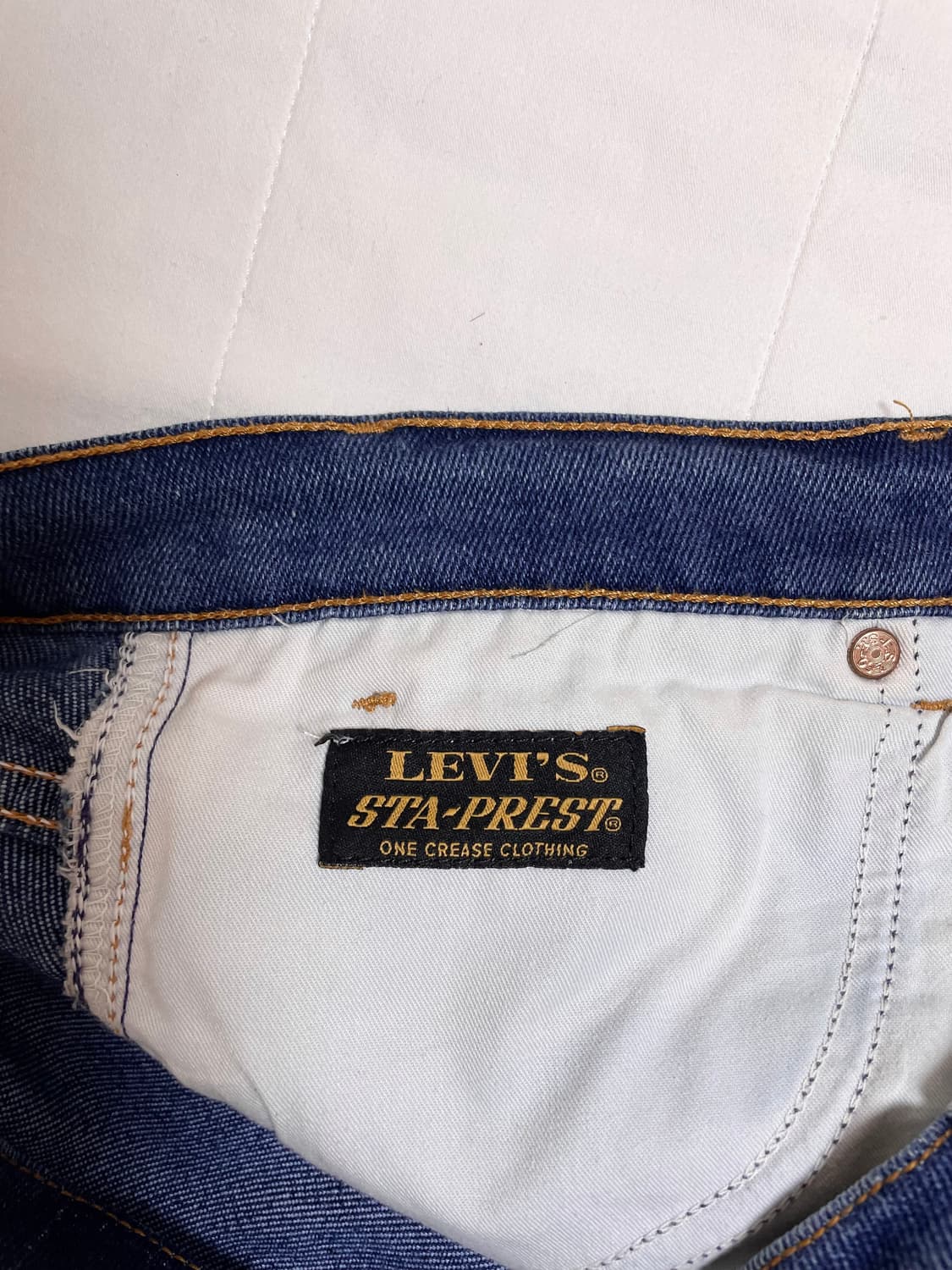 리바이스 유로판 부츠컷 스타프레스트 데님 517 벨바텀 상품이미지4