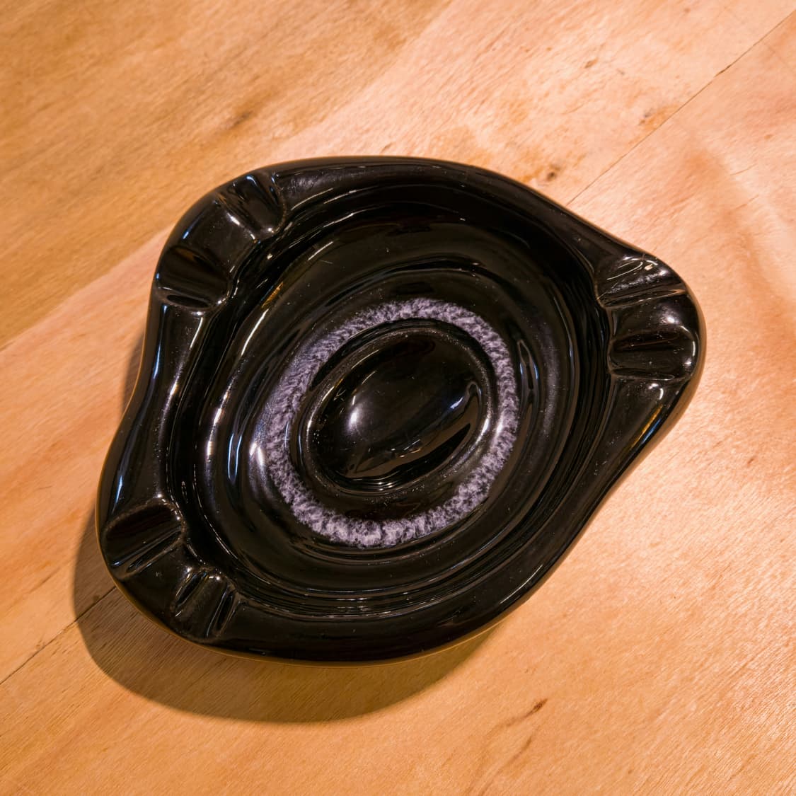 60s Vintage Art Deco Hall Black Ashtray 상품이미지4