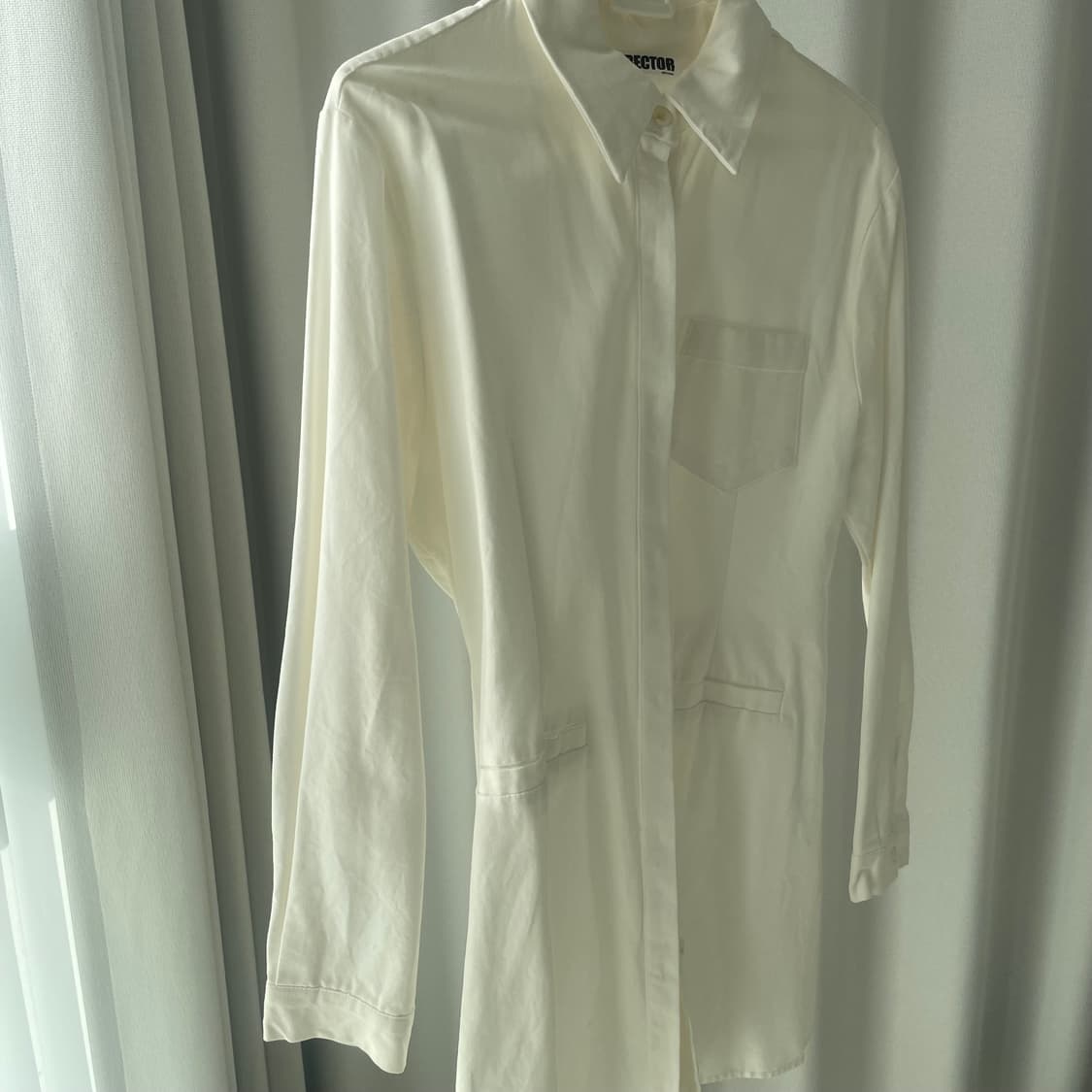 화이트 셔츠 원피스 상품이미지2