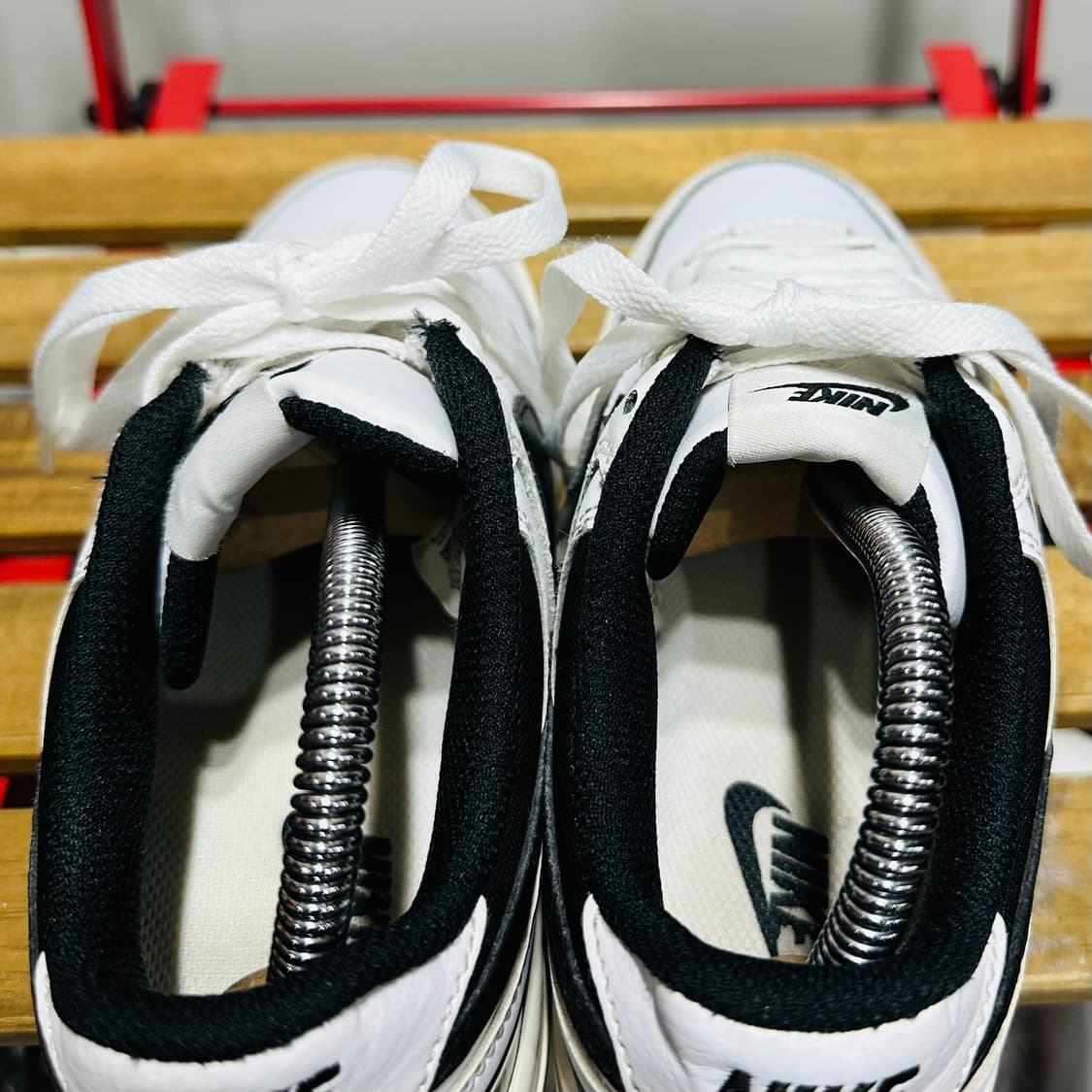 235) 나이키 운동화 여성 여자 신발 감마 포스 화이트 블랙 상품이미지5