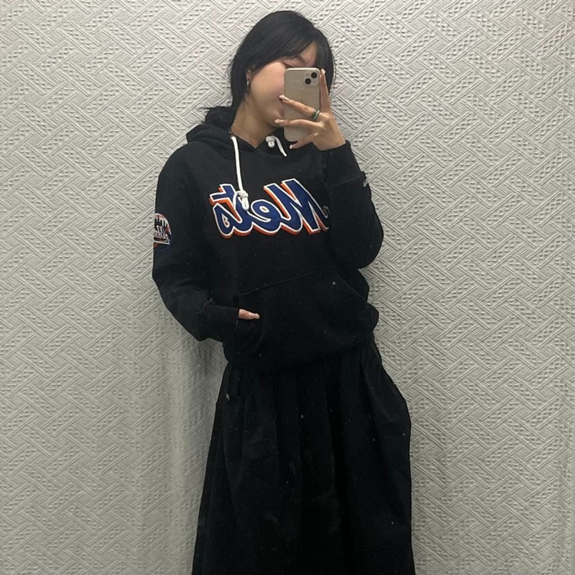 미첼앤네스 뉴욕메츠 기모 스웻 후드티 90 C06392 상품이미지2