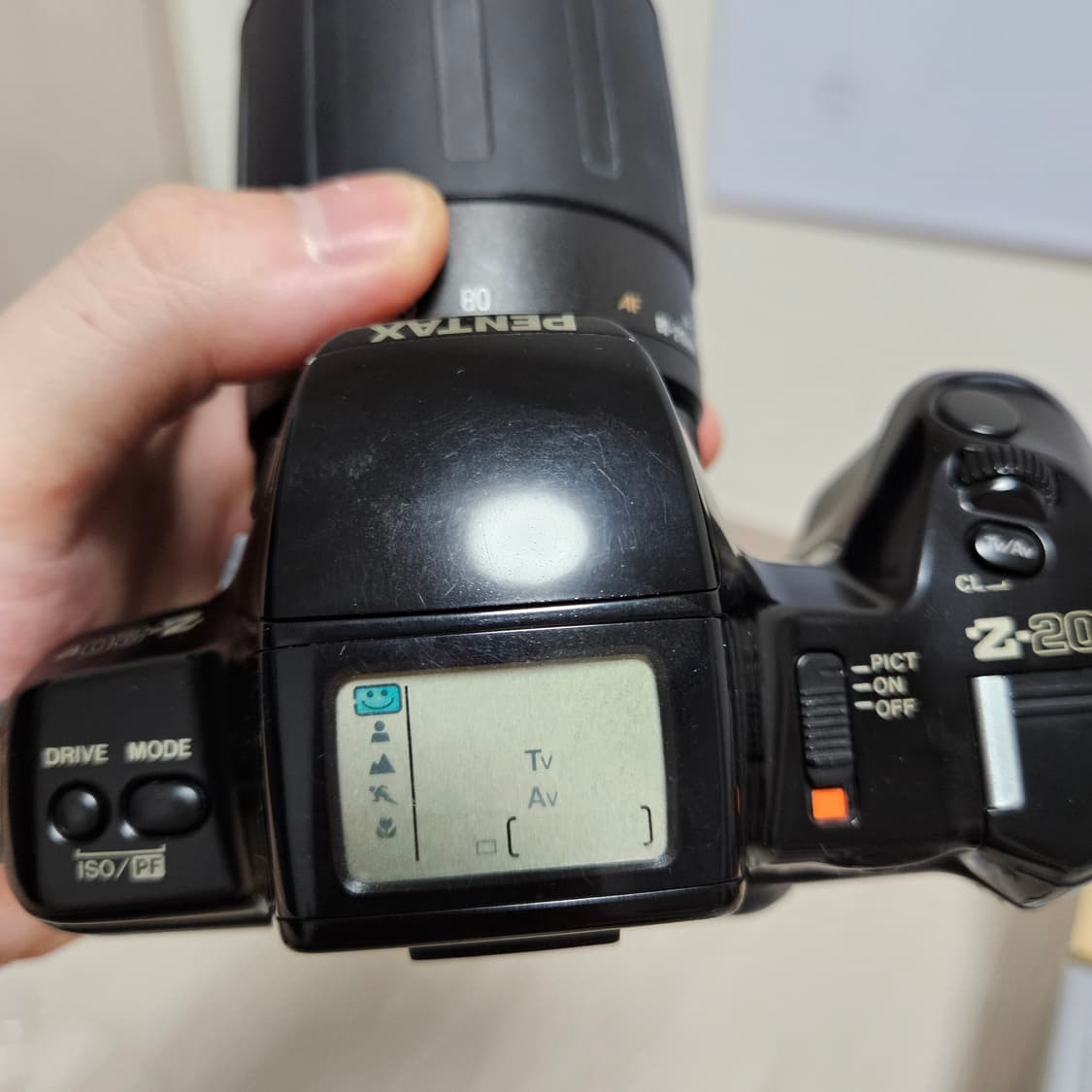 펜탁스 Z-20P 박스셋 + 탐론 80-210 렌즈 빈티지 필카 상품이미지8