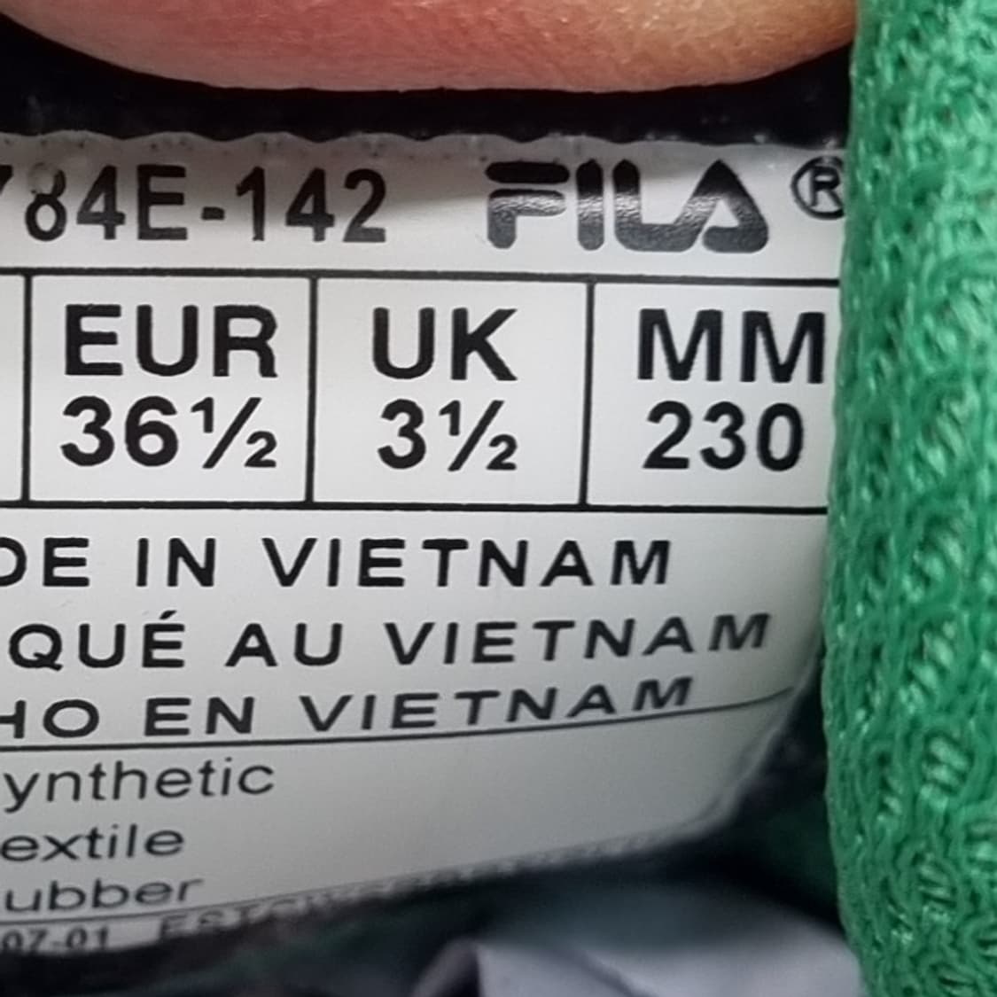 휠라 인터페어 여성스니커즈 230 상품이미지6