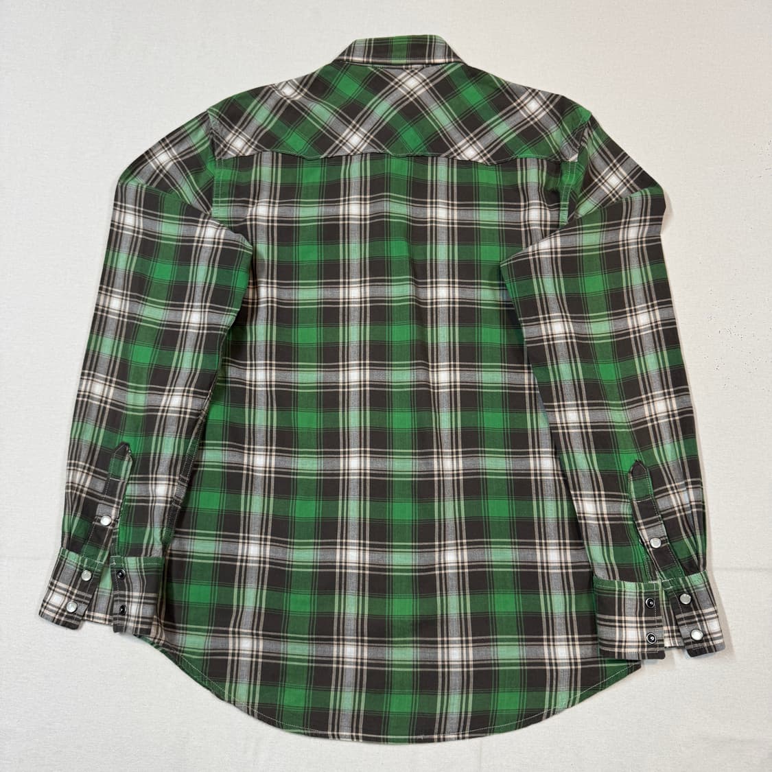 S) 폴로 랄프로렌 진스 그린 체크 웨스턴 셔츠 상품이미지5