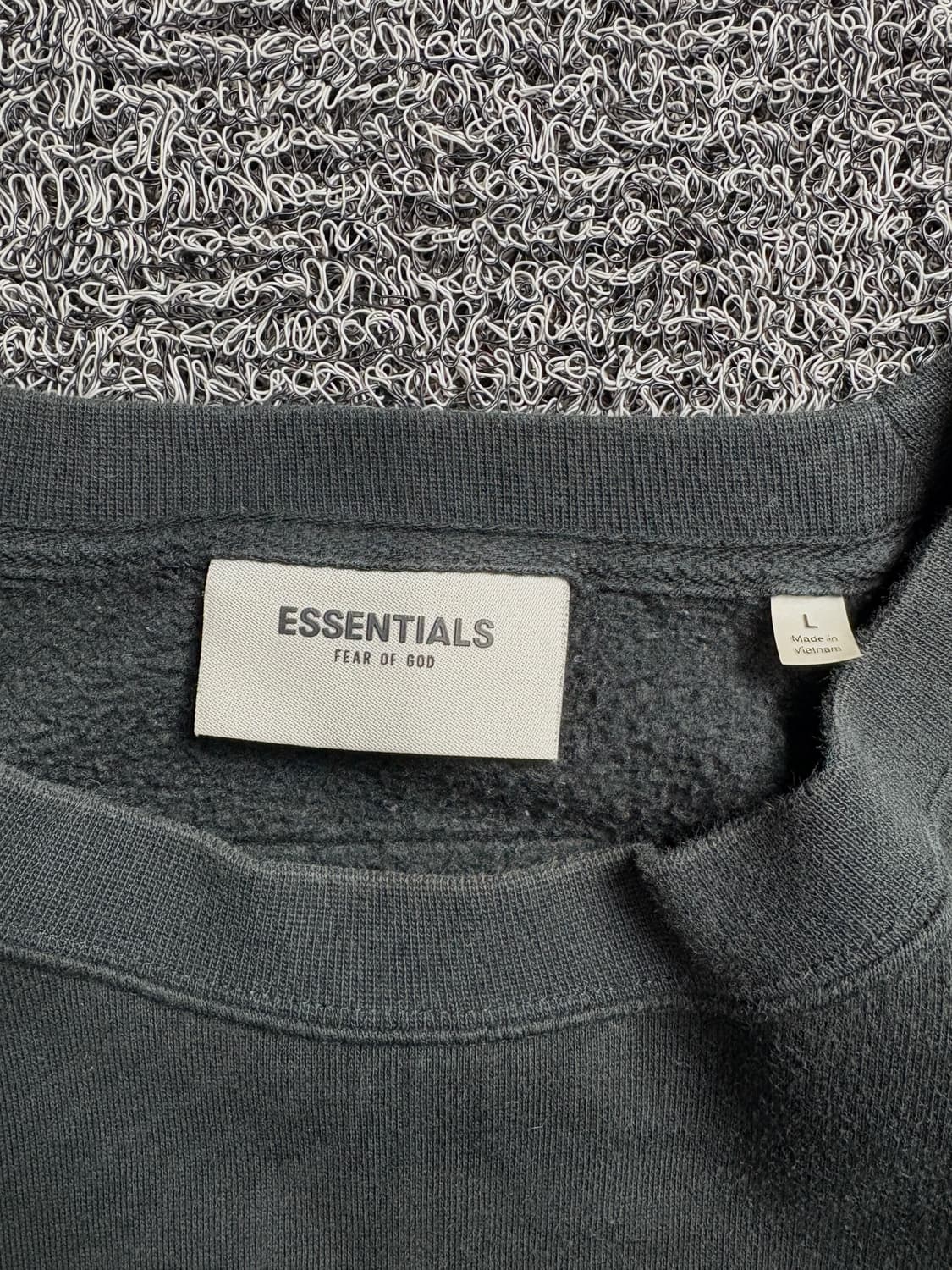 피어오브갓 에센셜 빅로고 크루넥 맨투맨 2397 상품이미지3