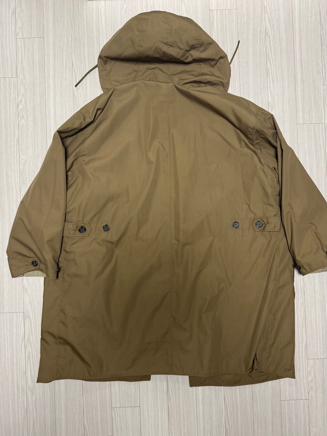 유니클로U 후디 트렌치코트 XL 상품이미지3