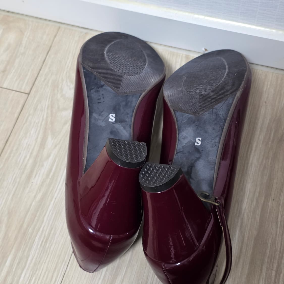 엑시즈팜)일본빈티지 플로럴 고딕 로맨틱 앤틱 고전 스트랩 펌프스힐구두 상품이미지6