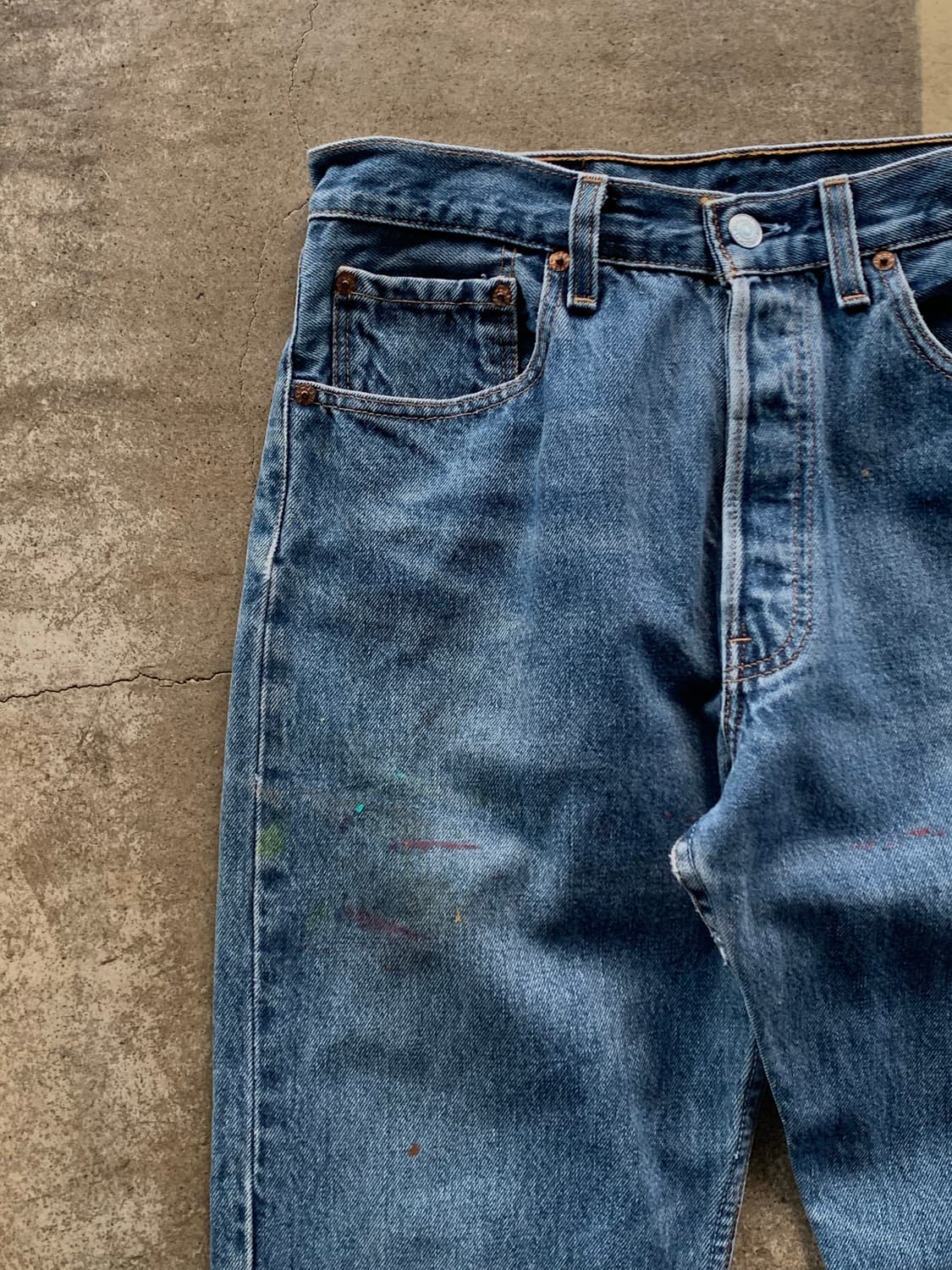 90s 리바이스 501 데님팬츠 32X32 상품이미지2