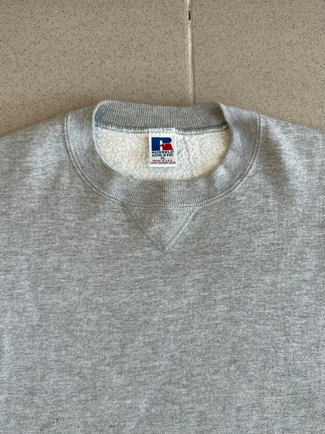 90s 빈티지 러셀 스웻셔츠 그레이 XL USA 상품이미지5