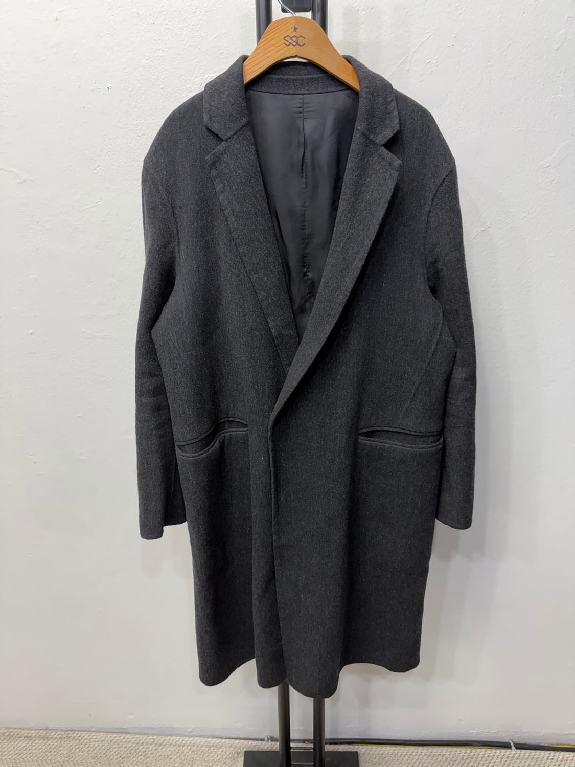 정품) 타임옴므 한섬 간절기용 코트 95 상품이미지1