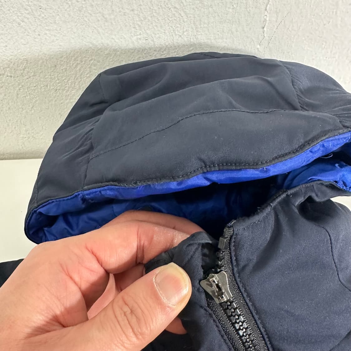 우먼L 폴로 랄프로렌 네이비 빅포니 덕다운 패딩 상품이미지4