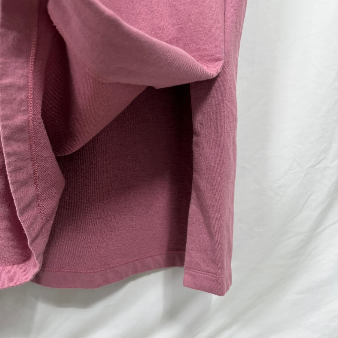 럭키마르쉐 핑크 코튼 카라 롱원피스 상품이미지6