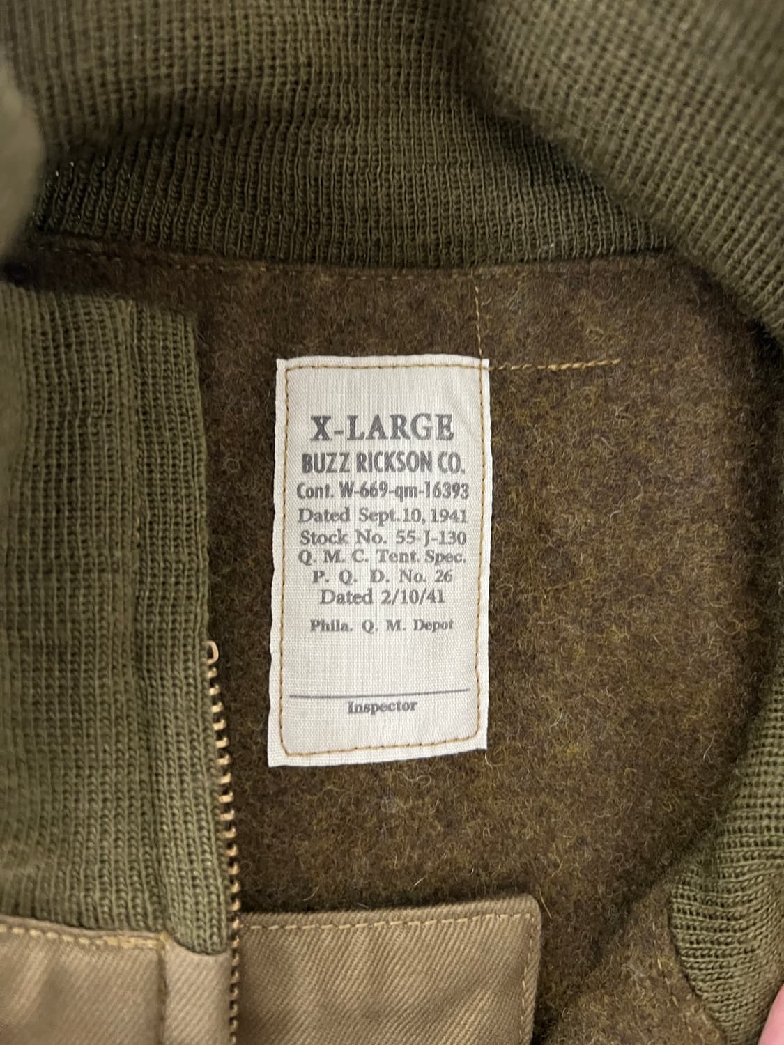 택포39) 버즈릭슨 퓨리 탱커자켓 XL 상품이미지8