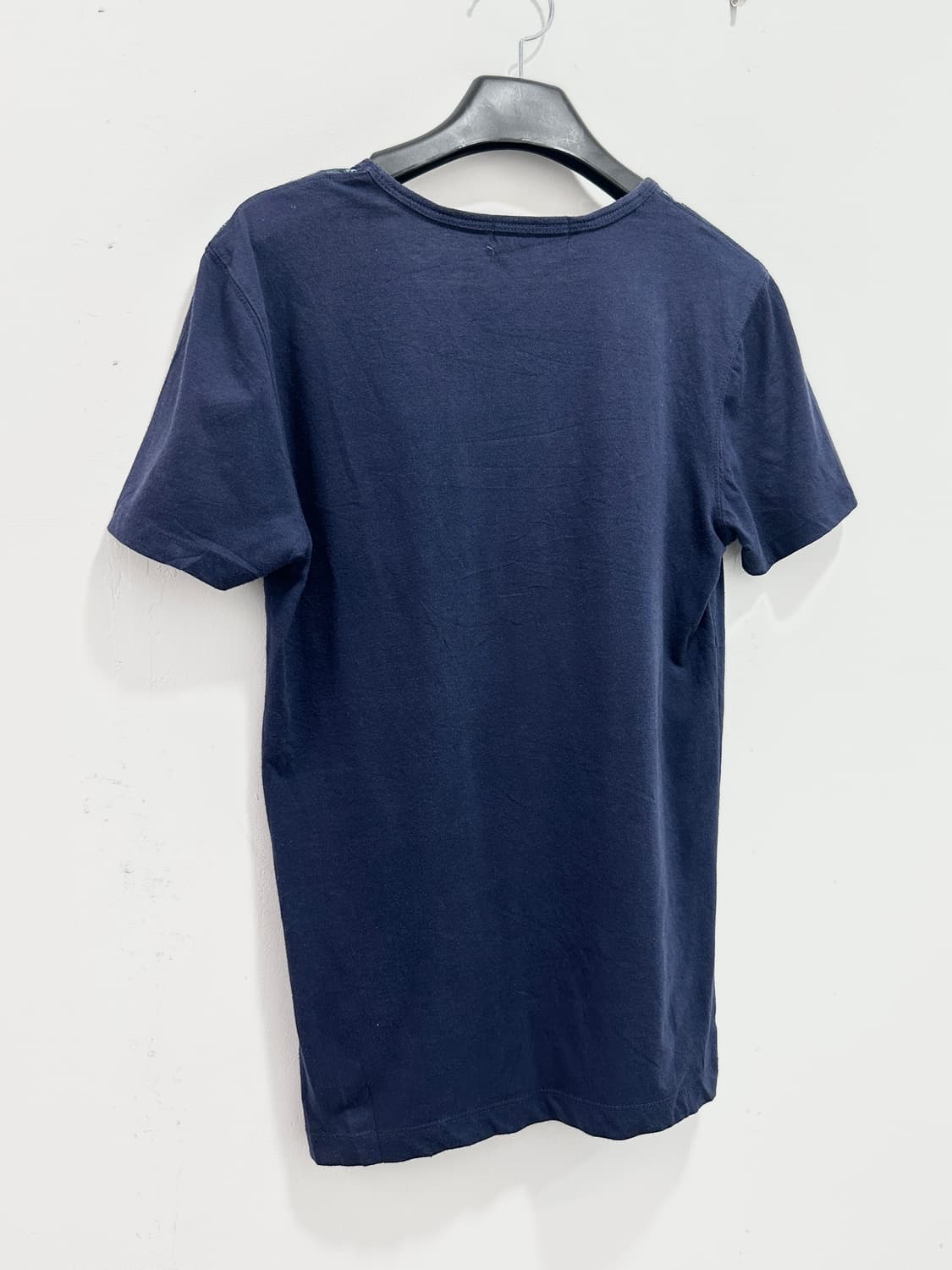 Hideaways grunge lettering tee navy 상품이미지3