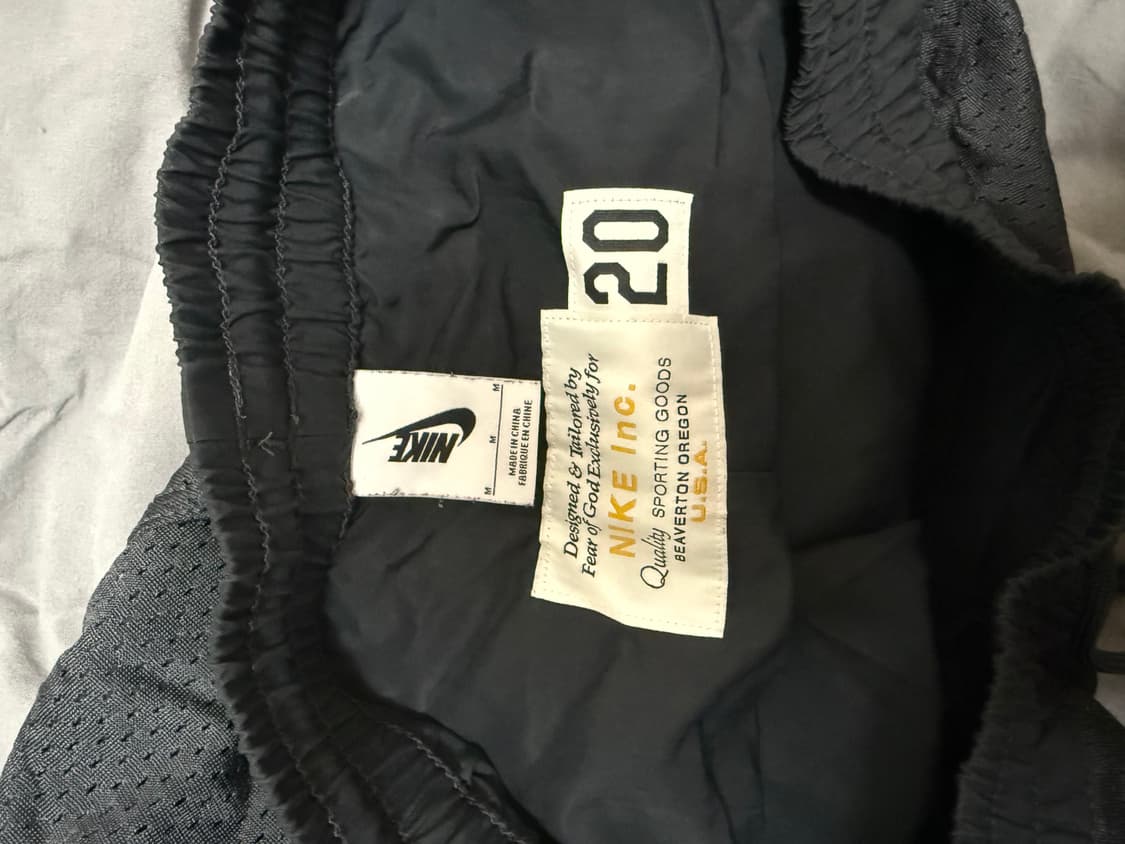 [M]나이키 x 피어오브갓 베스킷볼 쇼츠 오프느와르 상품이미지5