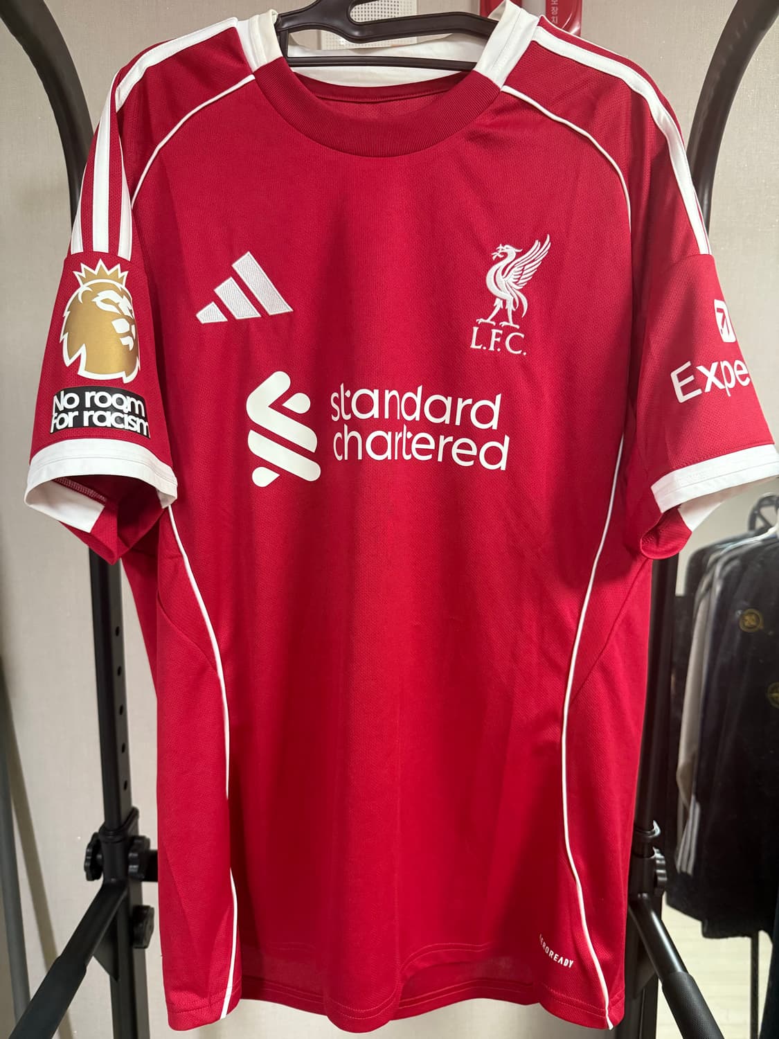 25-26 정품 리버풀 홈 반팔 소보슬라이 유니폼 XL 상품이미지2