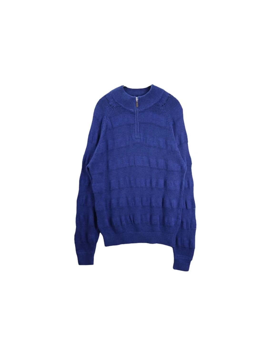 제이프레스 반 집업 네이비 니트 상품이미지3