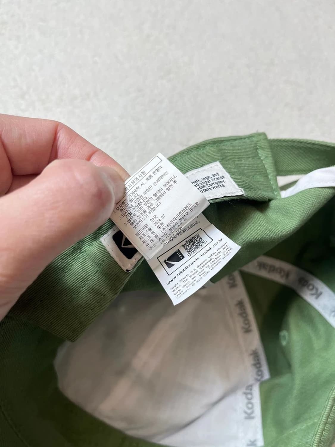 코닥 24FW 시그니처 볼캡 Q1215 상품이미지9