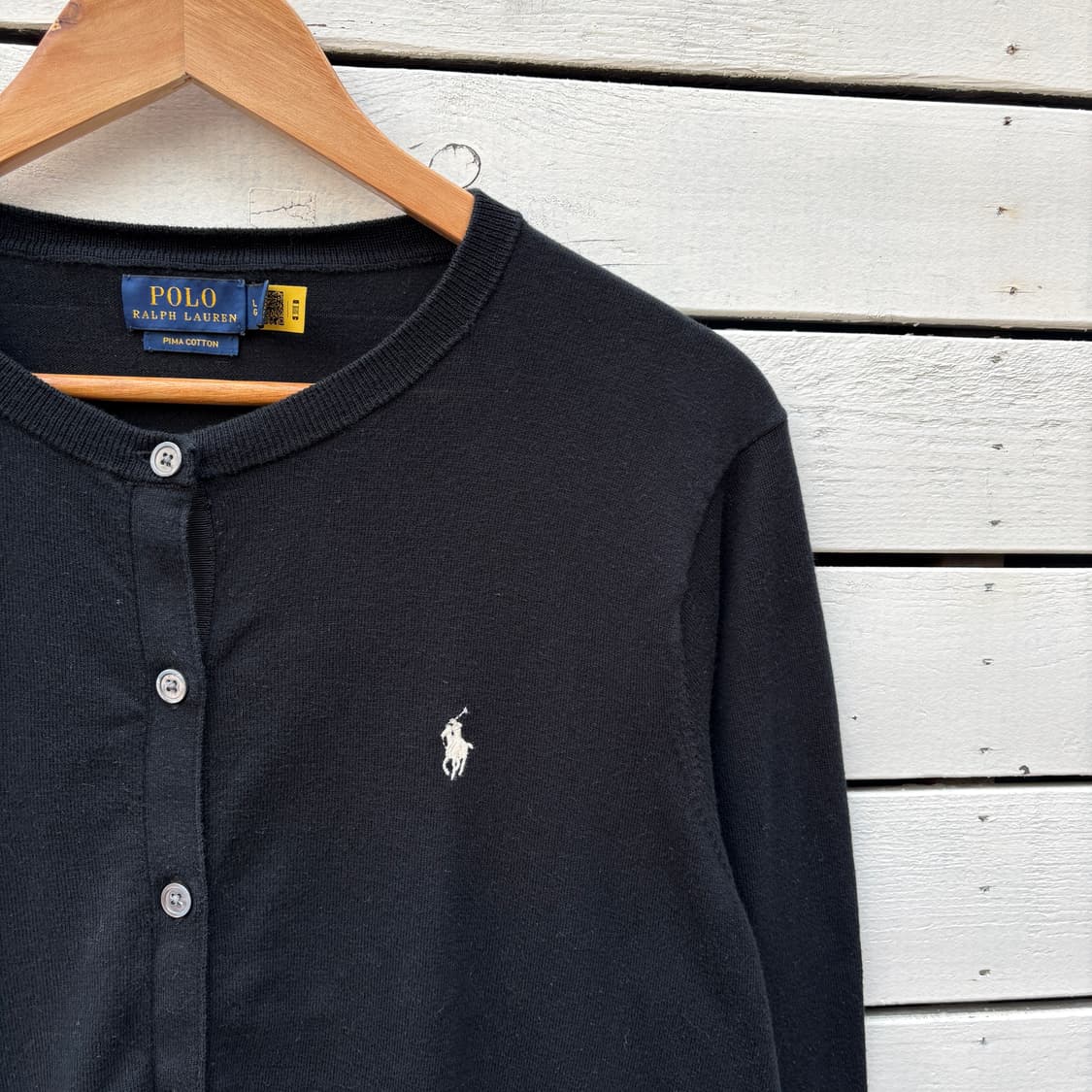 Polo 폴로 피마코튼 니트 가디건 상품이미지5