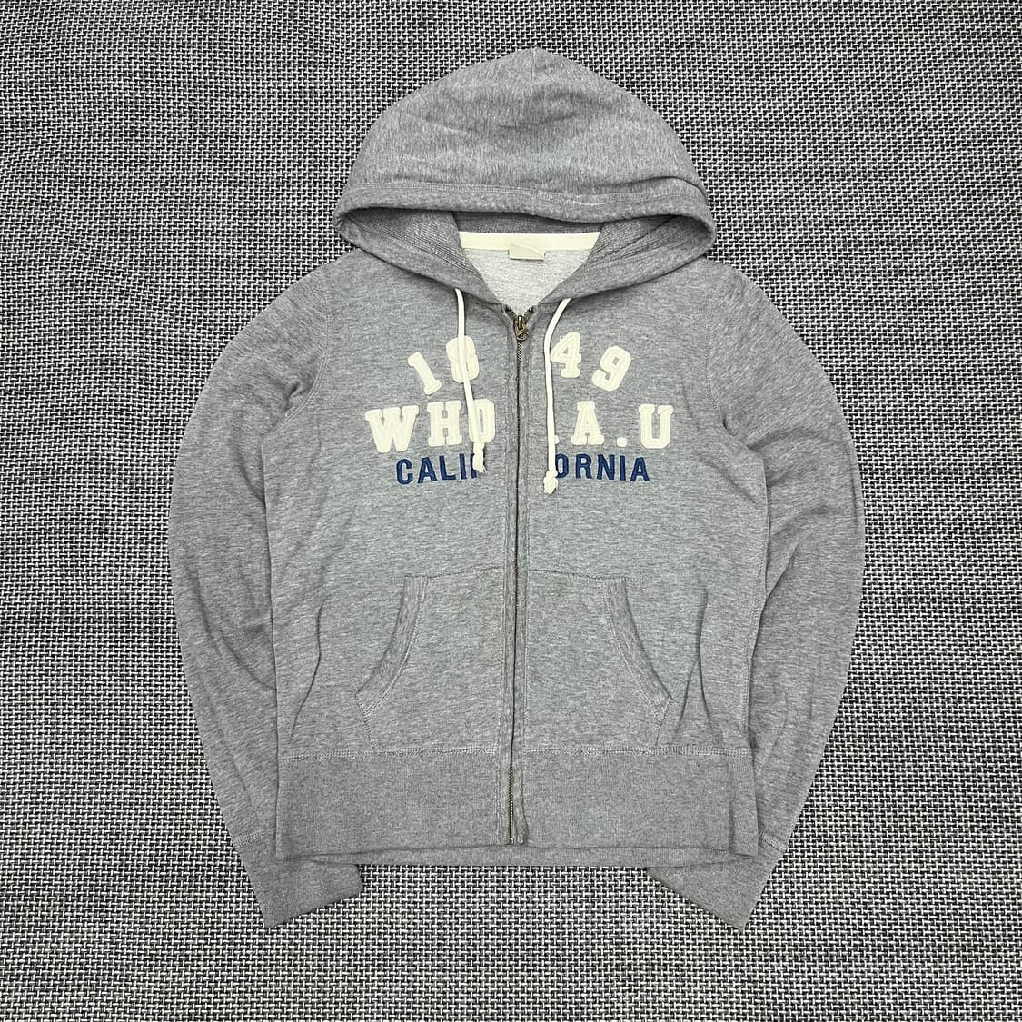 후아유 그레이 후드집업 상품이미지1