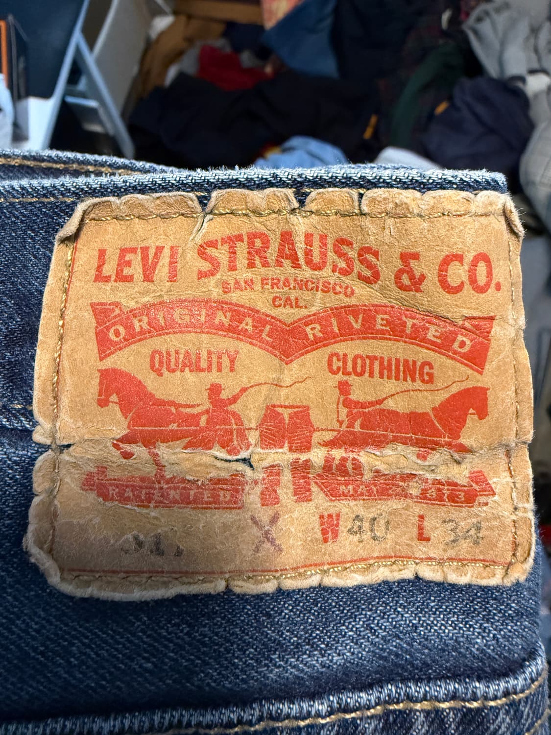 리바이스 517 40 /34 상품이미지7