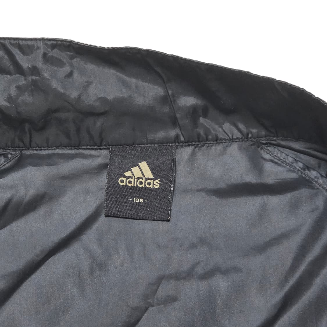 Adidas 아디다스 00s 블랙 리플렉티브 백삼선 올드스쿨 바람막이 자 상품이미지3