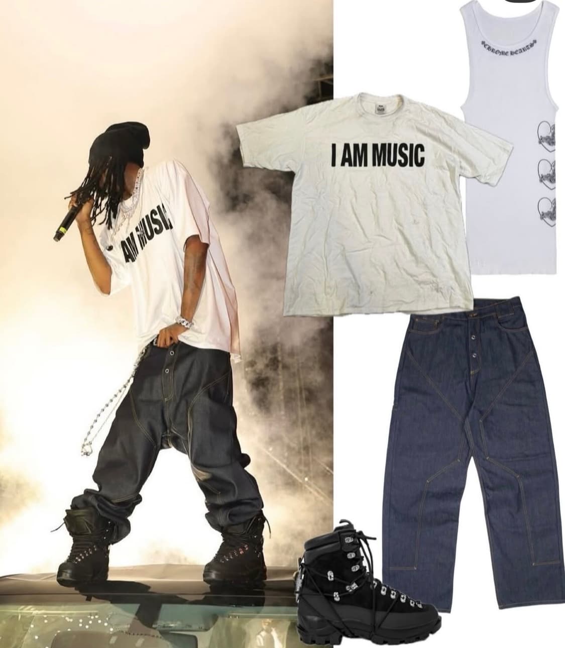 Persona 페르소나 더블니 데님 상품이미지9