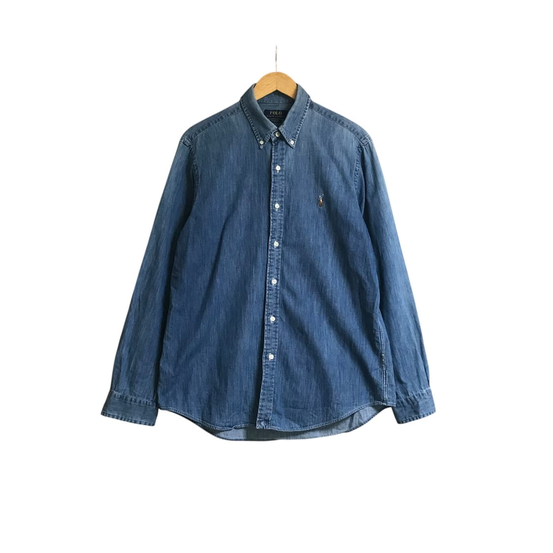 폴로 신형 큐알 데님셔츠 상품이미지2