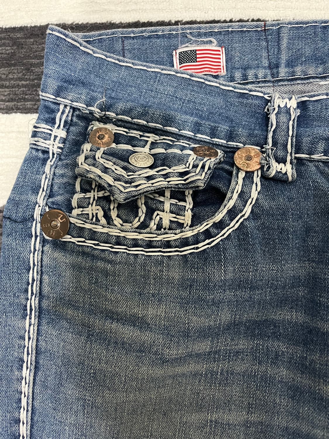 트루릴리젼 플레어 데님팬츠 상품이미지7