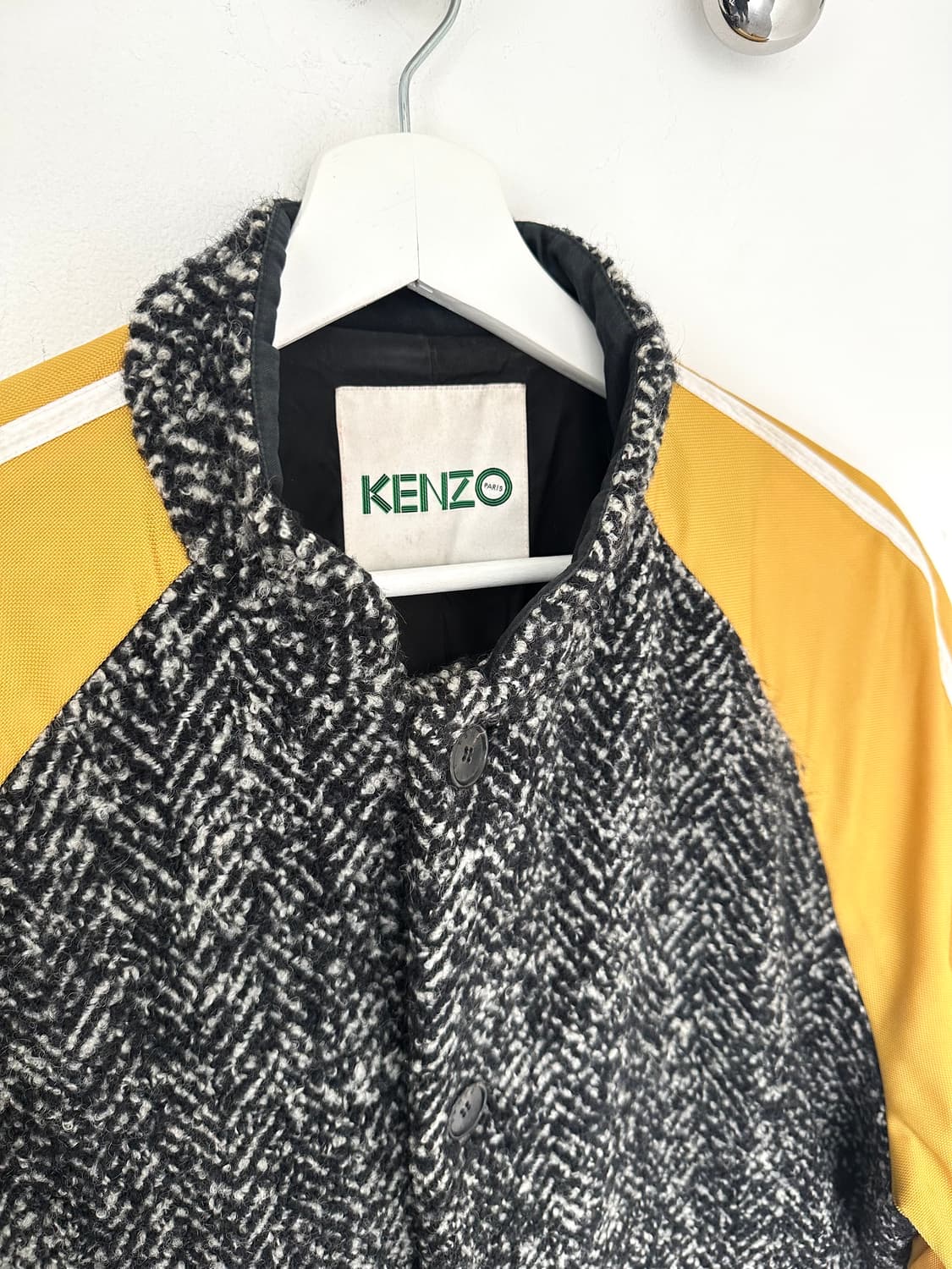 겐조 18AW 런웨이 해링본 트랙 코트 상품이미지4