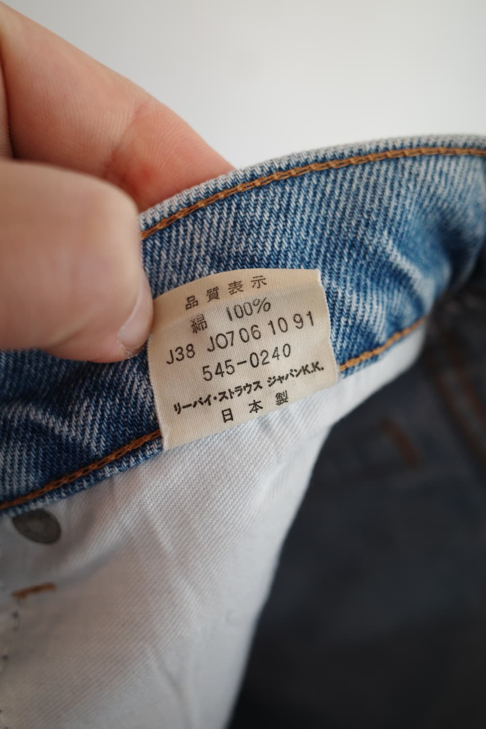 90s Levis 545 실버탭 데님 쇼츠 (30인치) 상품이미지4