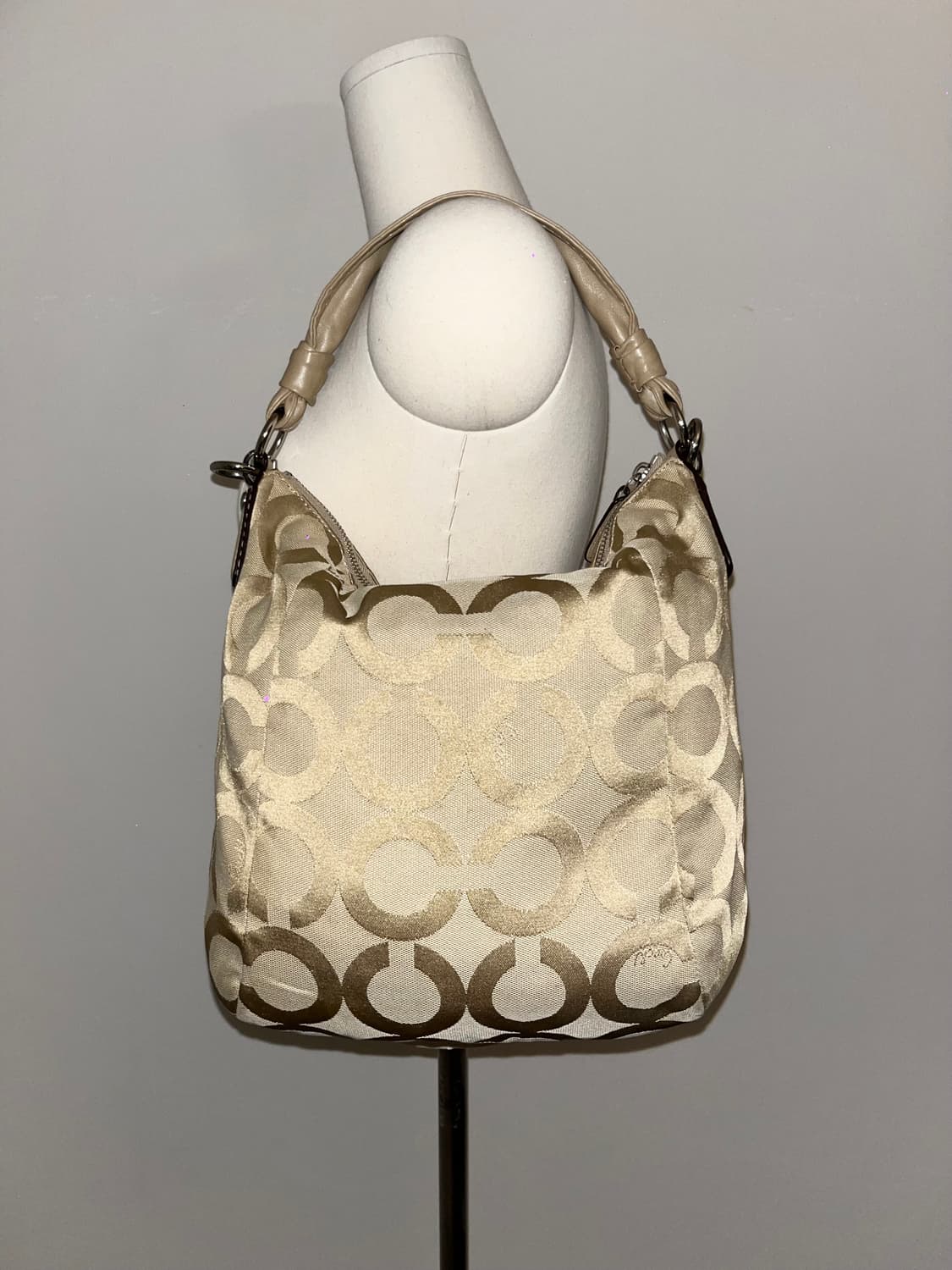 📦Old Coach beige shoulder bag 상품이미지5