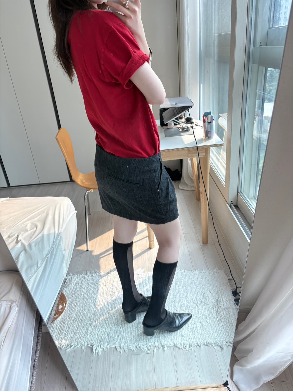 Diesel Low-Rise Mini Skirt 상품이미지3