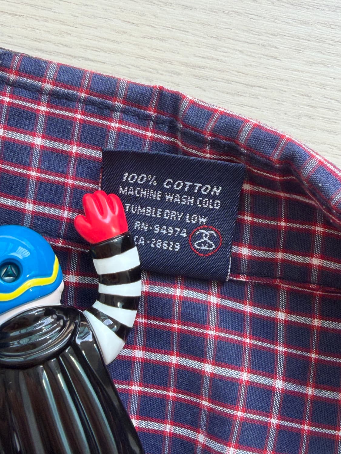 90s 올드 스투시 stussy 체크 반팔 셔츠 95 (미제) 상품이미지5