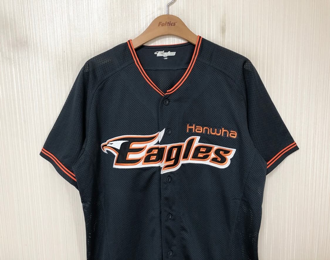 (2) KBO KN 한화이글스 다크그레이 원정유니폼/져지 100 상품이미지2