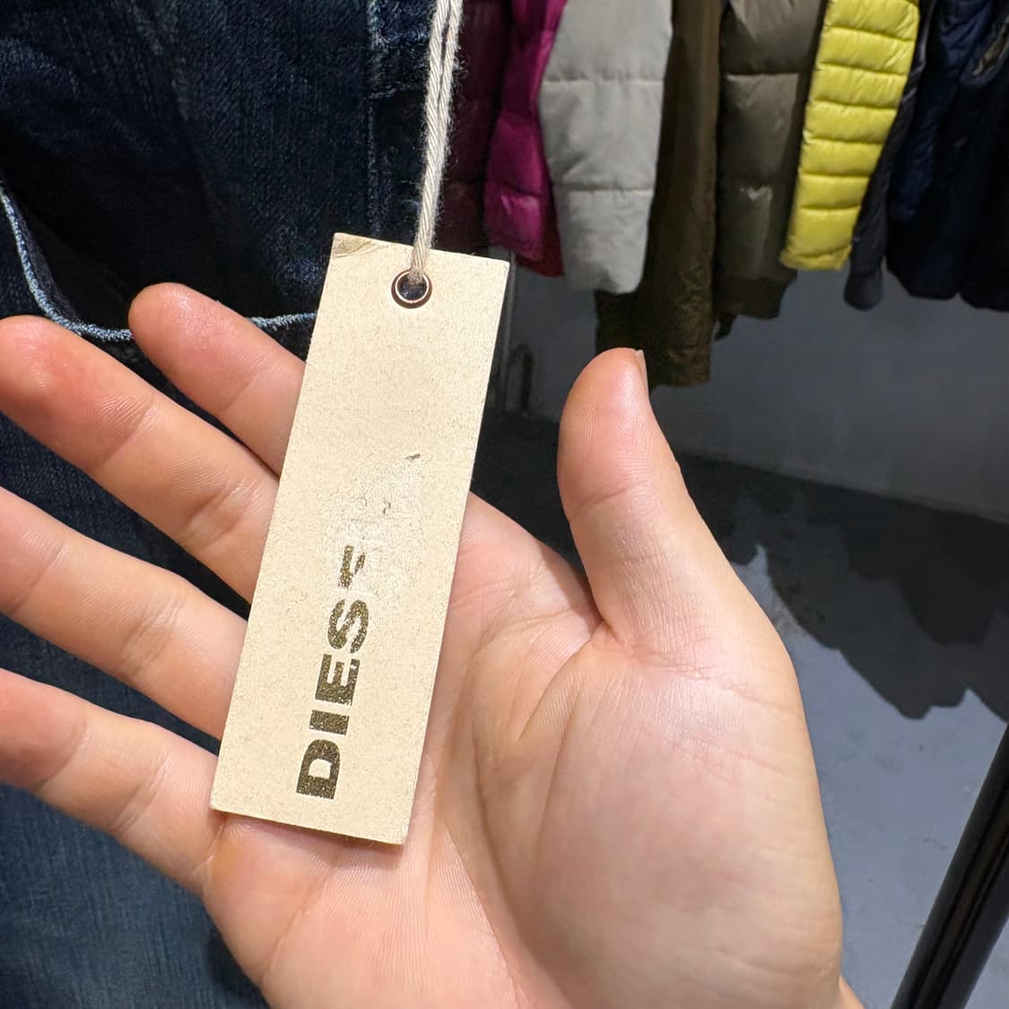 디젤 진 윌키 데님청팬츠 상품이미지2