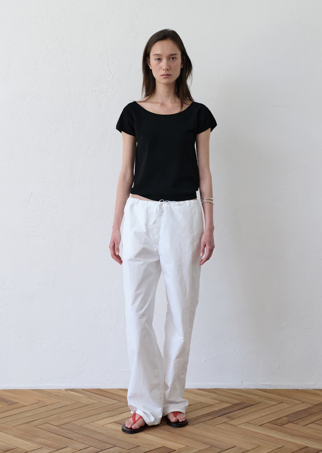 UGST 어그스트 drawstring pants (ivory) 새상품 상품이미지1