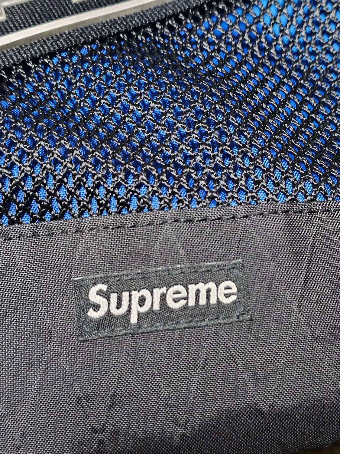 정품) Supreme 슈프림 23fw 블루 크로스백 숄더백 가방 상품이미지2