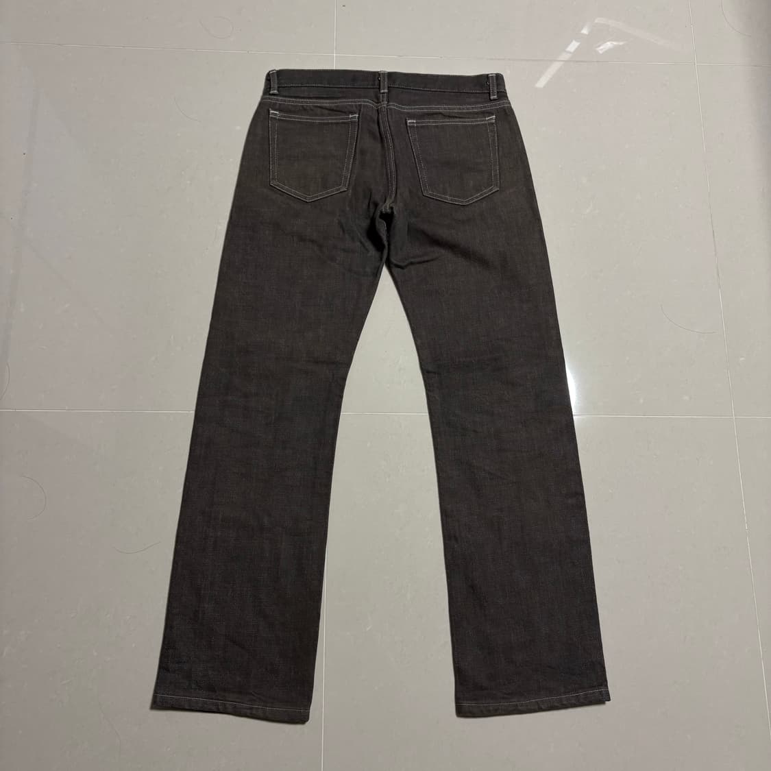 빈티지 A.P.C. 아페쎄 브라운 데님팬츠 청바지 28인치 상품이미지5