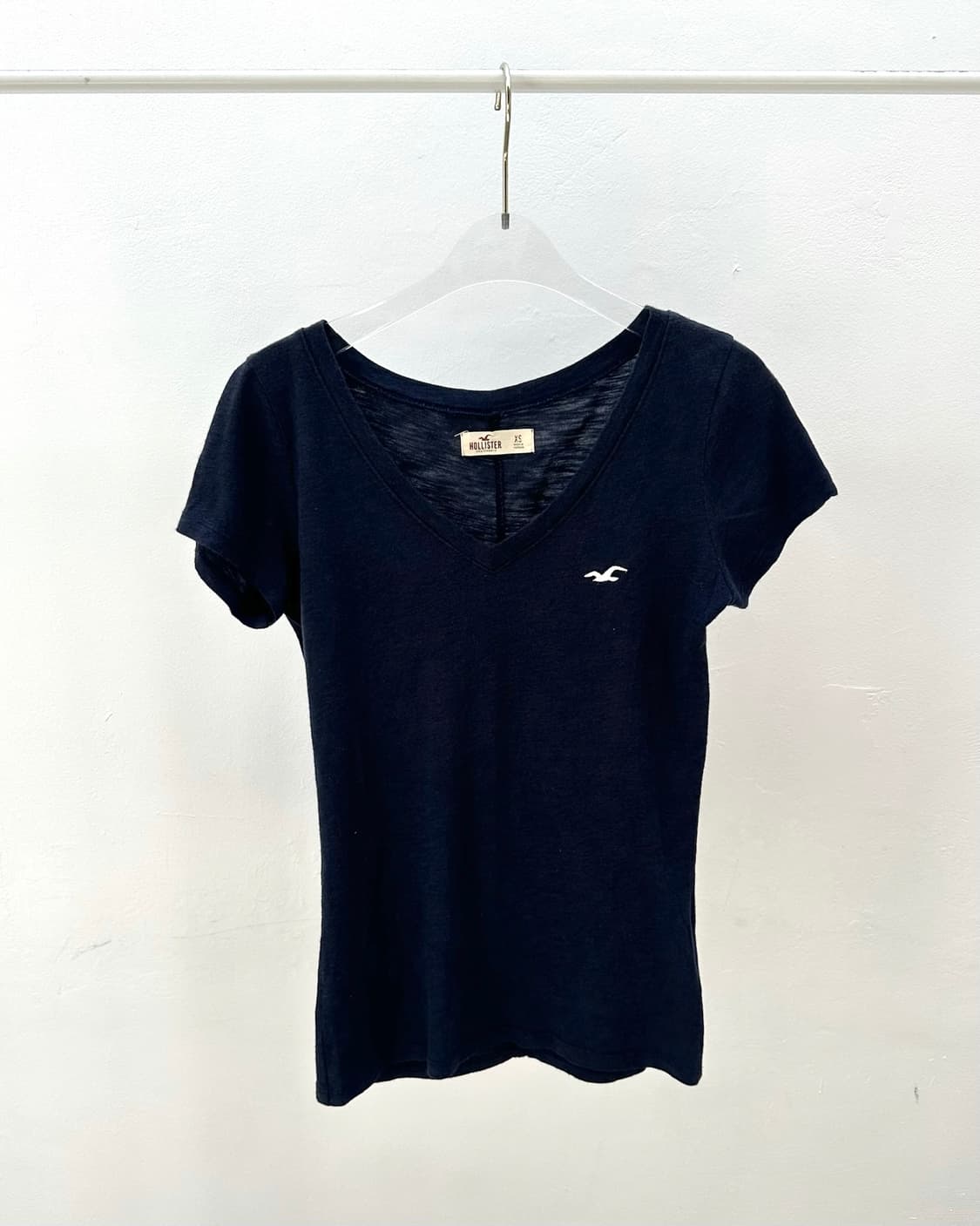 Hollister navy logo short sleeve 상품이미지3