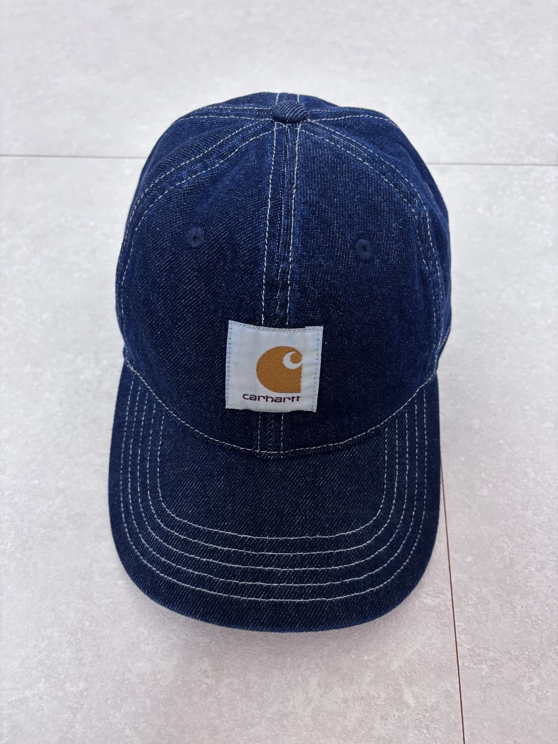 칼하트 edgar cap (blue rinsed) 상품이미지2