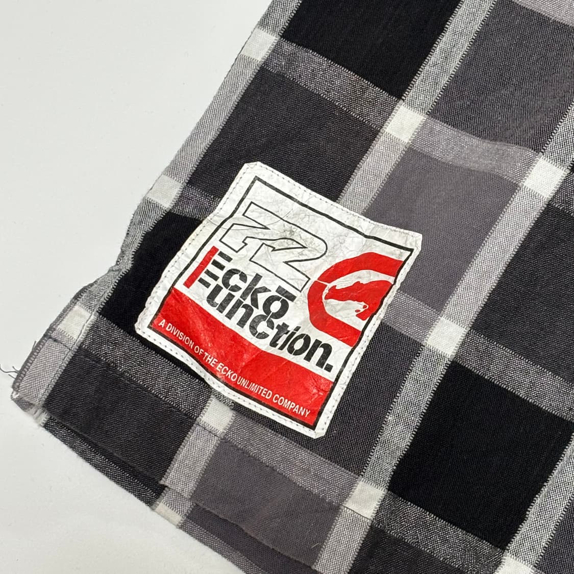 에코 펑션 멀티 체크 유틸리티 빅 실루엣 셔츠 상품이미지4