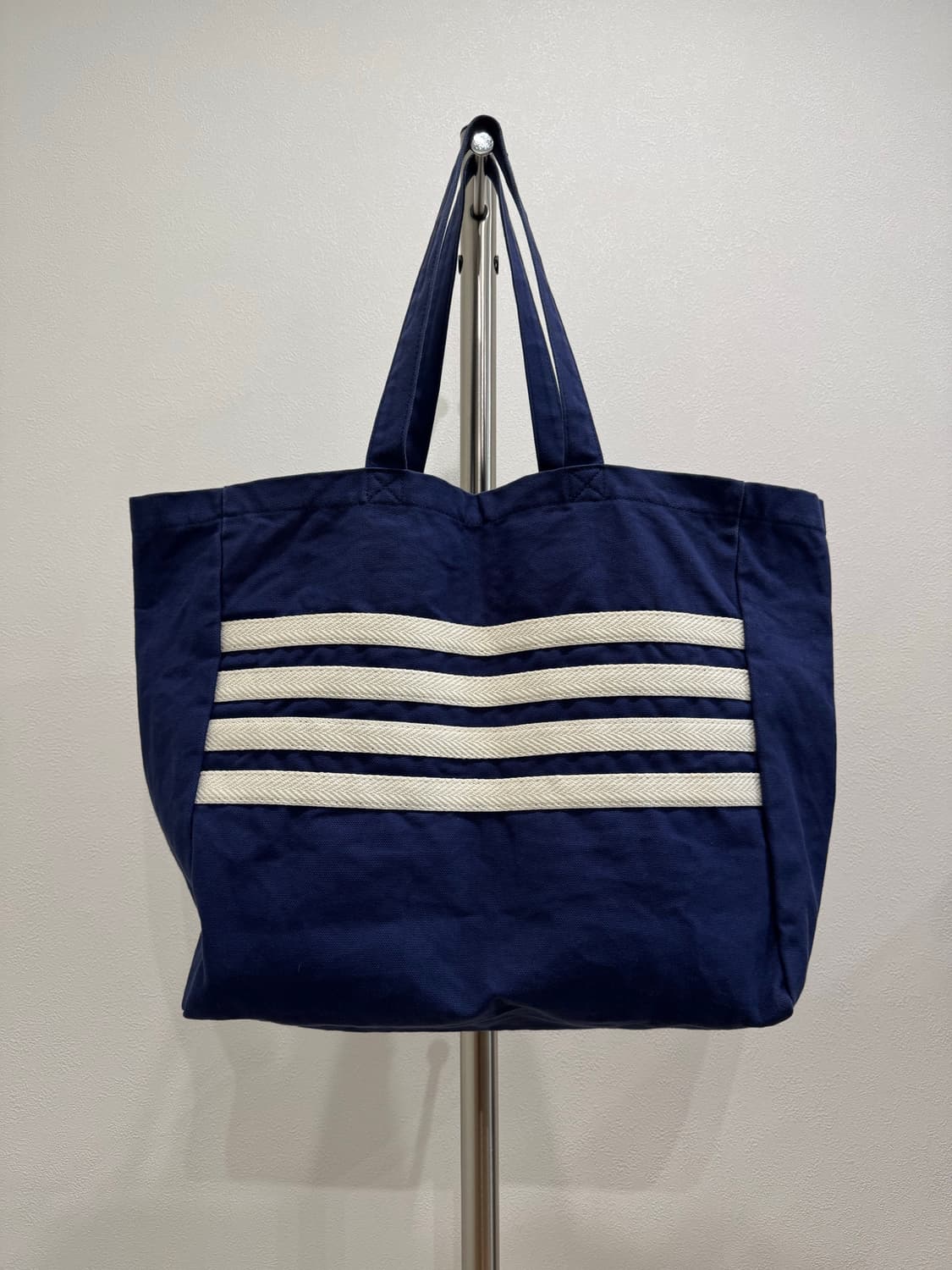꼼데가르송 옴므 블루 스트라이프 토트백 상품이미지2