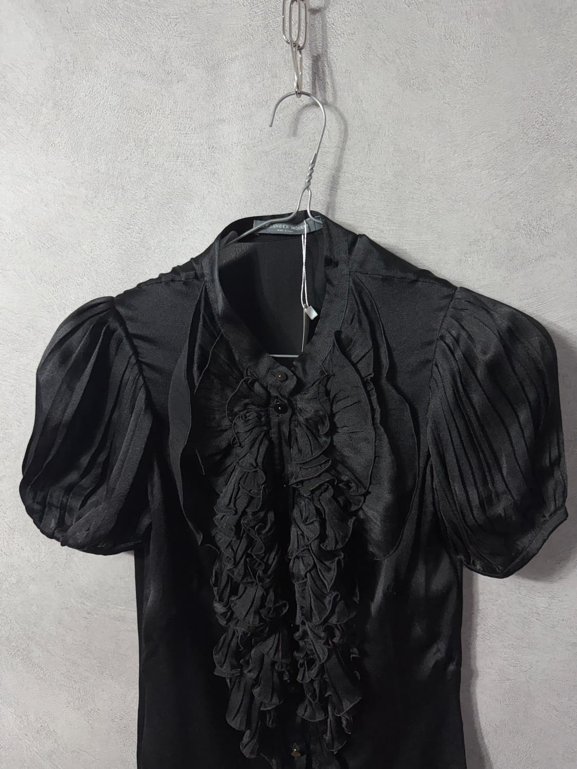 Alexander McQueen 07SS Silk RuffleBlouse 상품이미지5