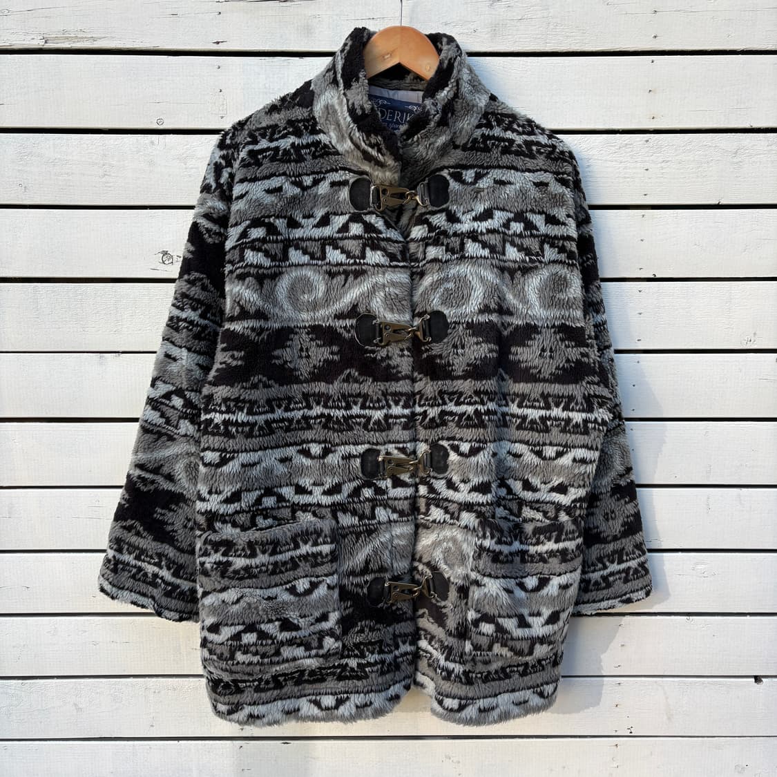 Vintage 빈티지 파이어맨 후크 플리스 후리스 자켓 상품이미지1