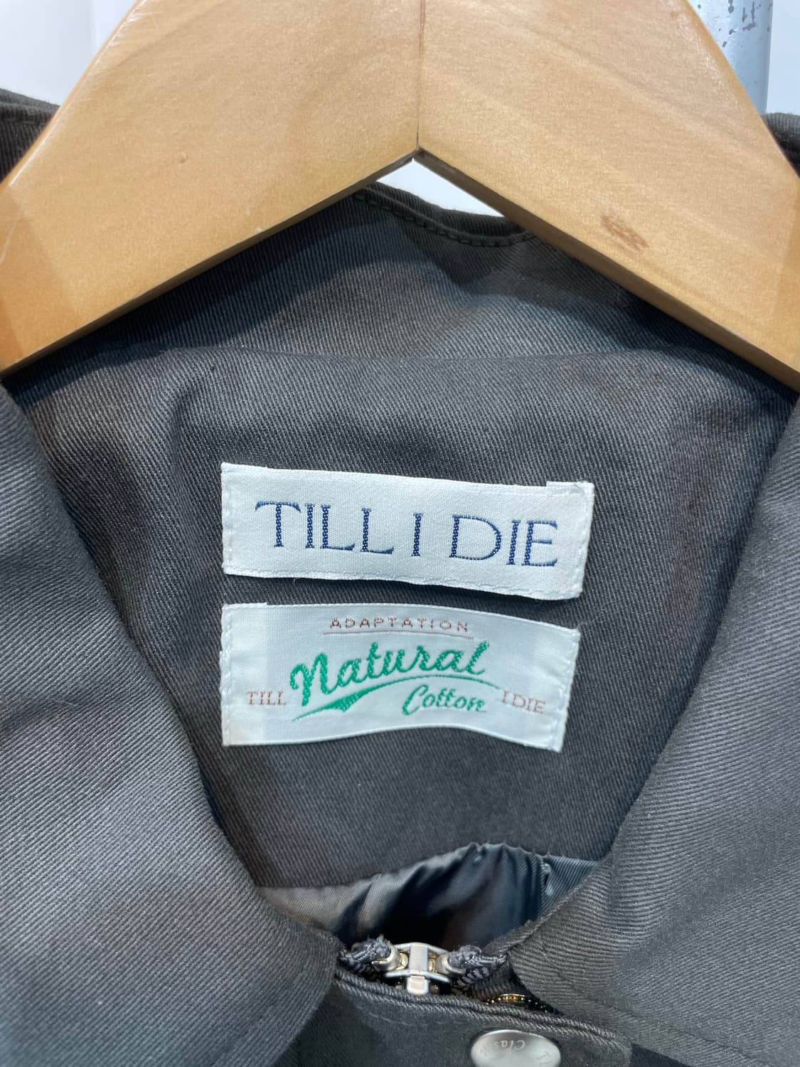 TILL I DIE 럭센 자켓 차콜 Free 상품이미지3