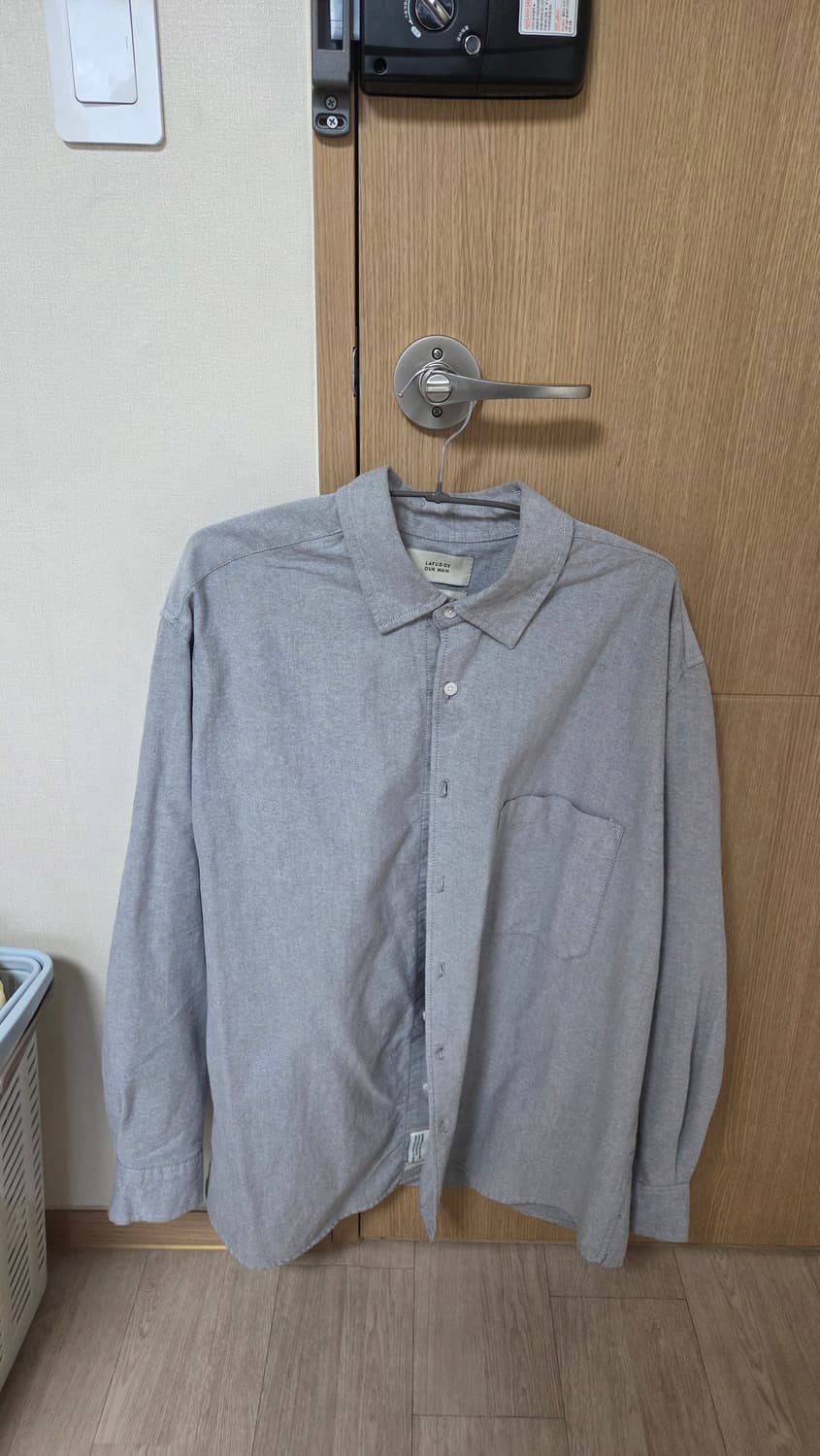 라퍼지스토어 오버핏 옥스포드 타이셔츠 상품이미지2