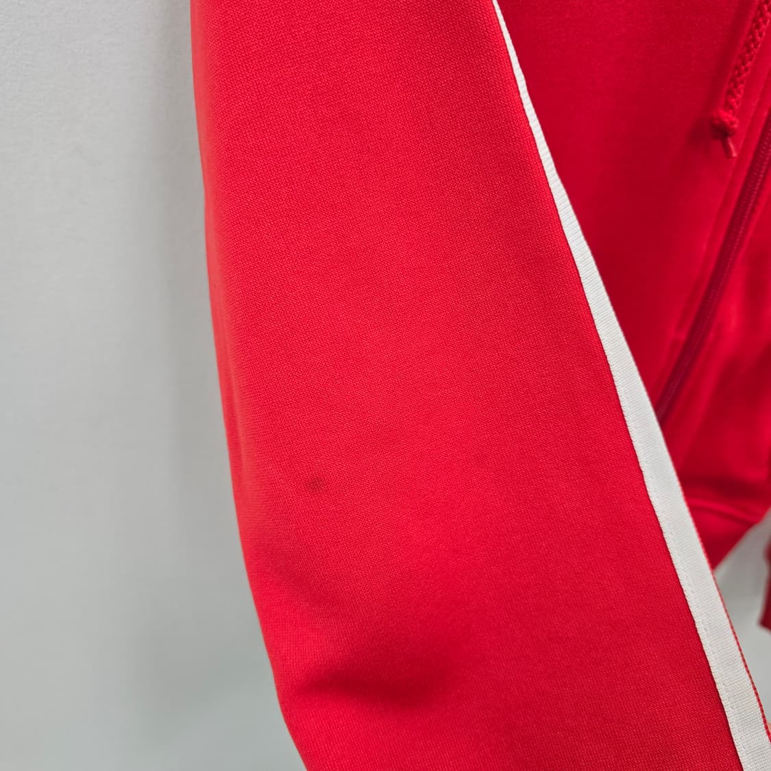 아디다스 레드 파이어버드 후드 트랙탑 제니 져지 상품이미지4
